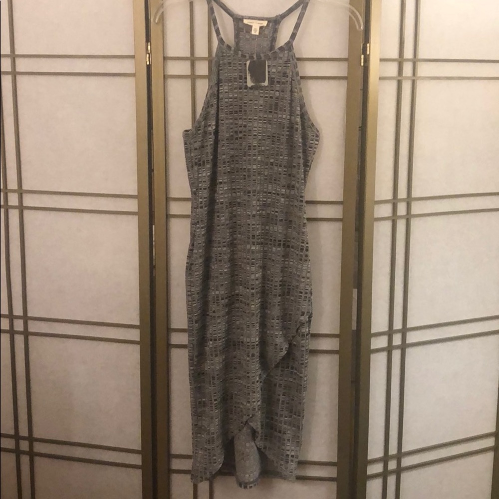 Gray Racer Back dress - Silence & Noise - size M